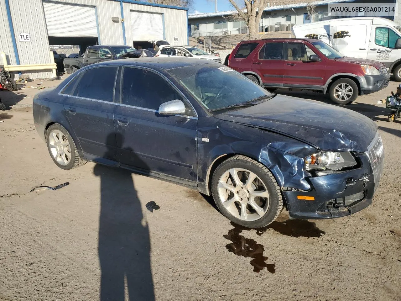 2006 Audi S4 Quattro VIN: WAUGL68EX6A001214 Lot: 88654205