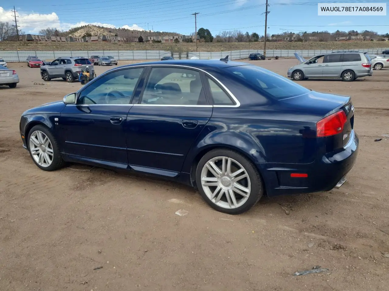 2007 Audi New S4 Quattro VIN: WAUGL78E17A084569 Lot: 50962445