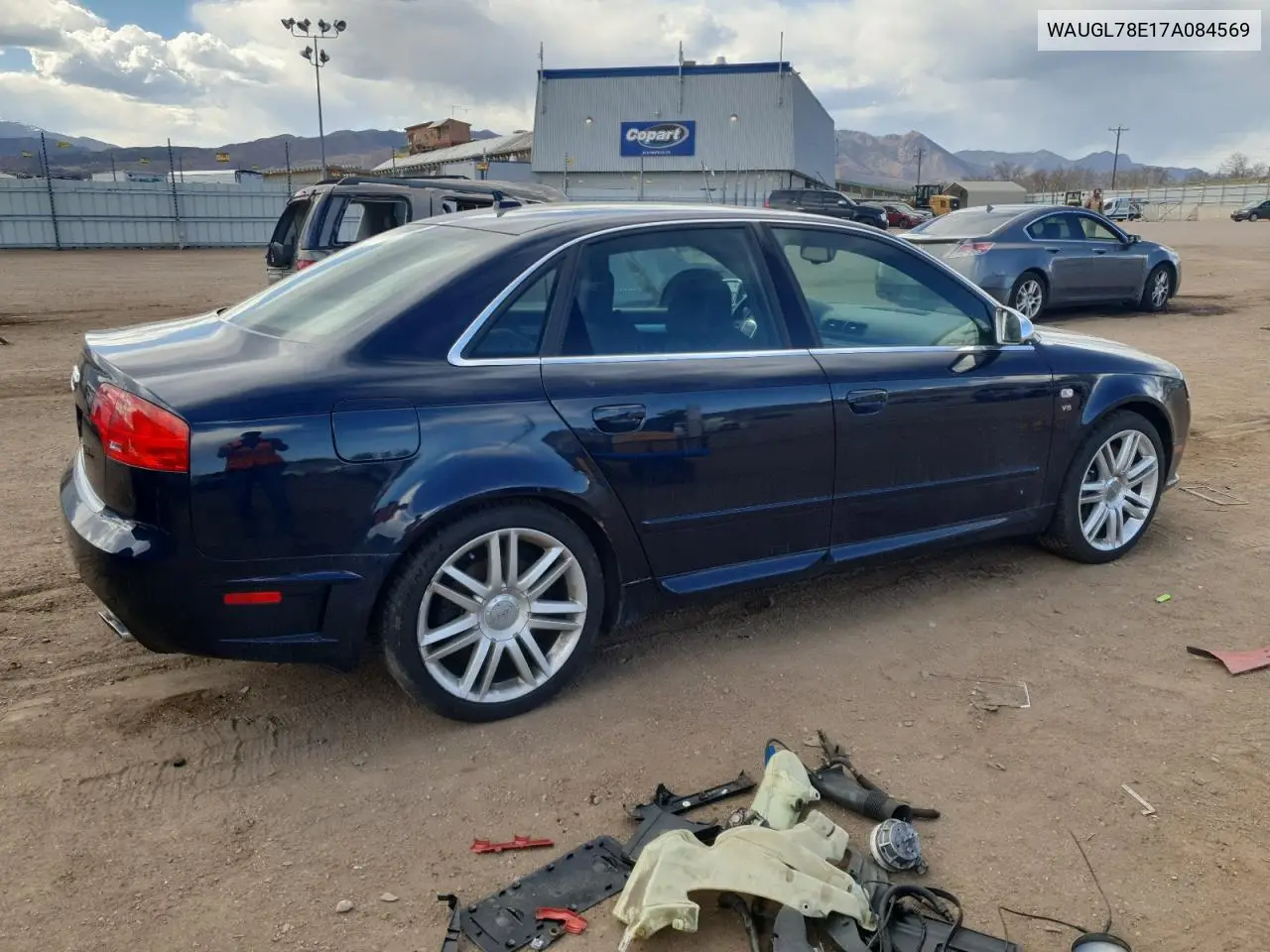 2007 Audi New S4 Quattro VIN: WAUGL78E17A084569 Lot: 50962445