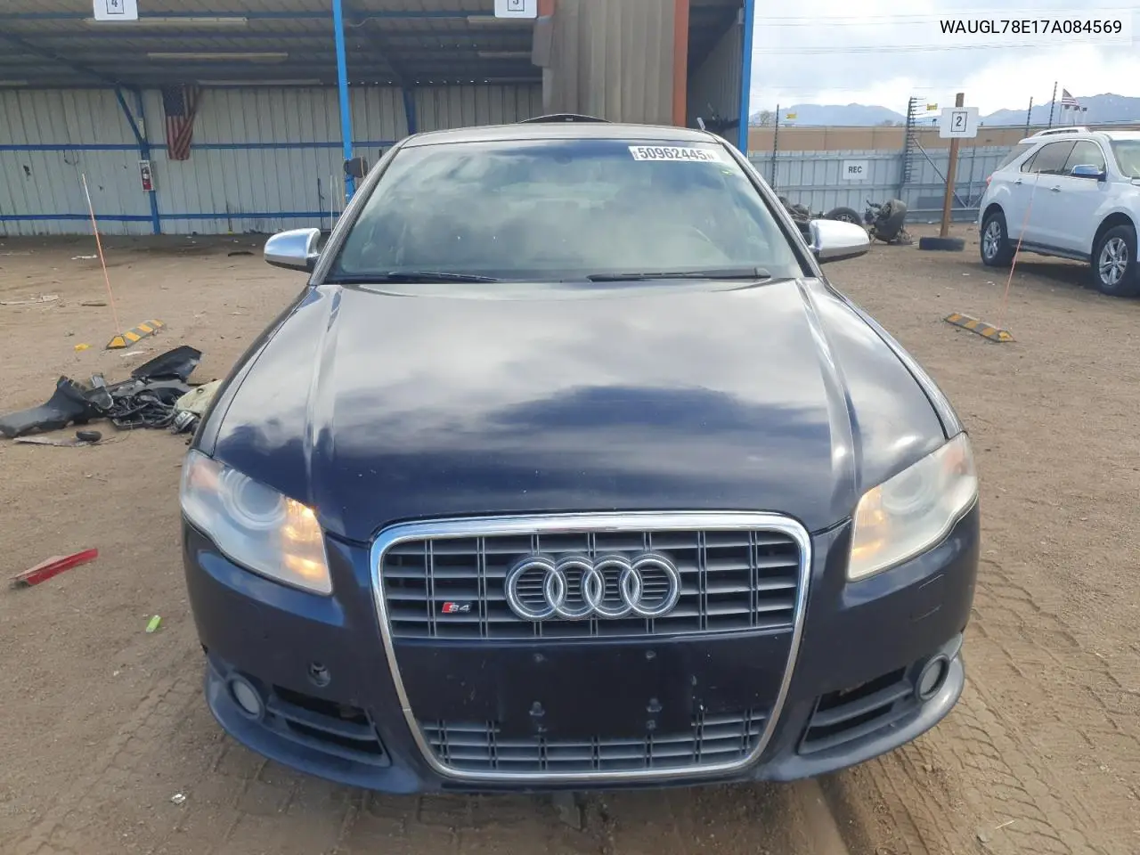 2007 Audi New S4 Quattro VIN: WAUGL78E17A084569 Lot: 50962445