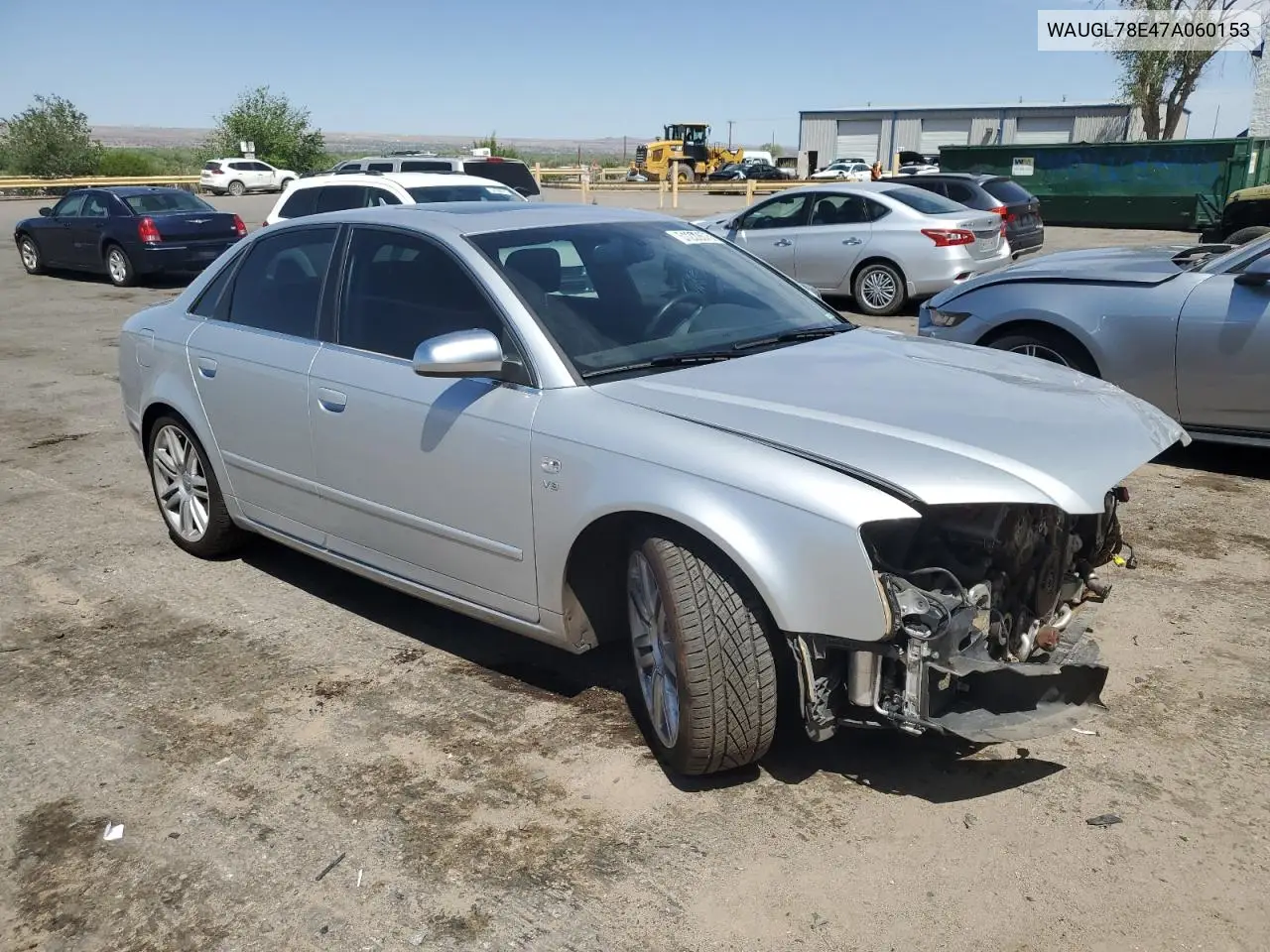 2007 Audi New S4 Quattro VIN: WAUGL78E47A060153 Lot: 51222675