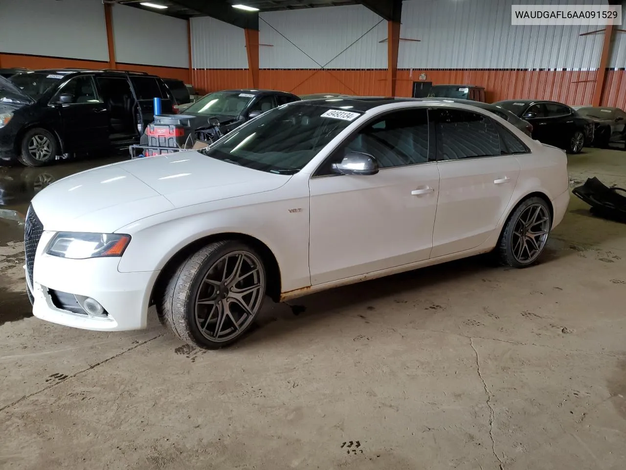 2010 Audi S4 Premium Plus VIN: WAUDGAFL6AA091529 Lot: 49493134