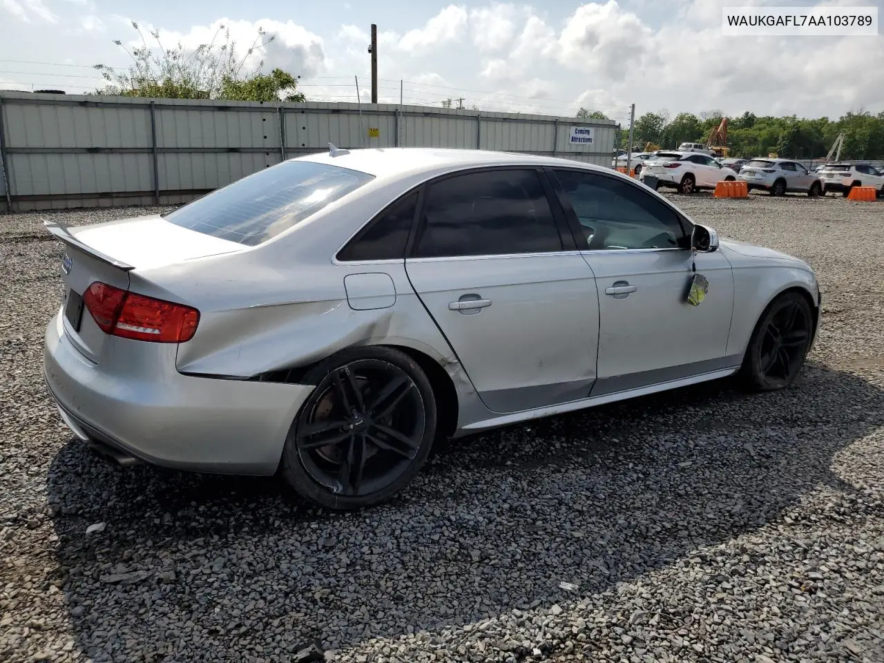 2010 Audi S4 Prestige VIN: WAUKGAFL7AA103789 Lot: 60520555