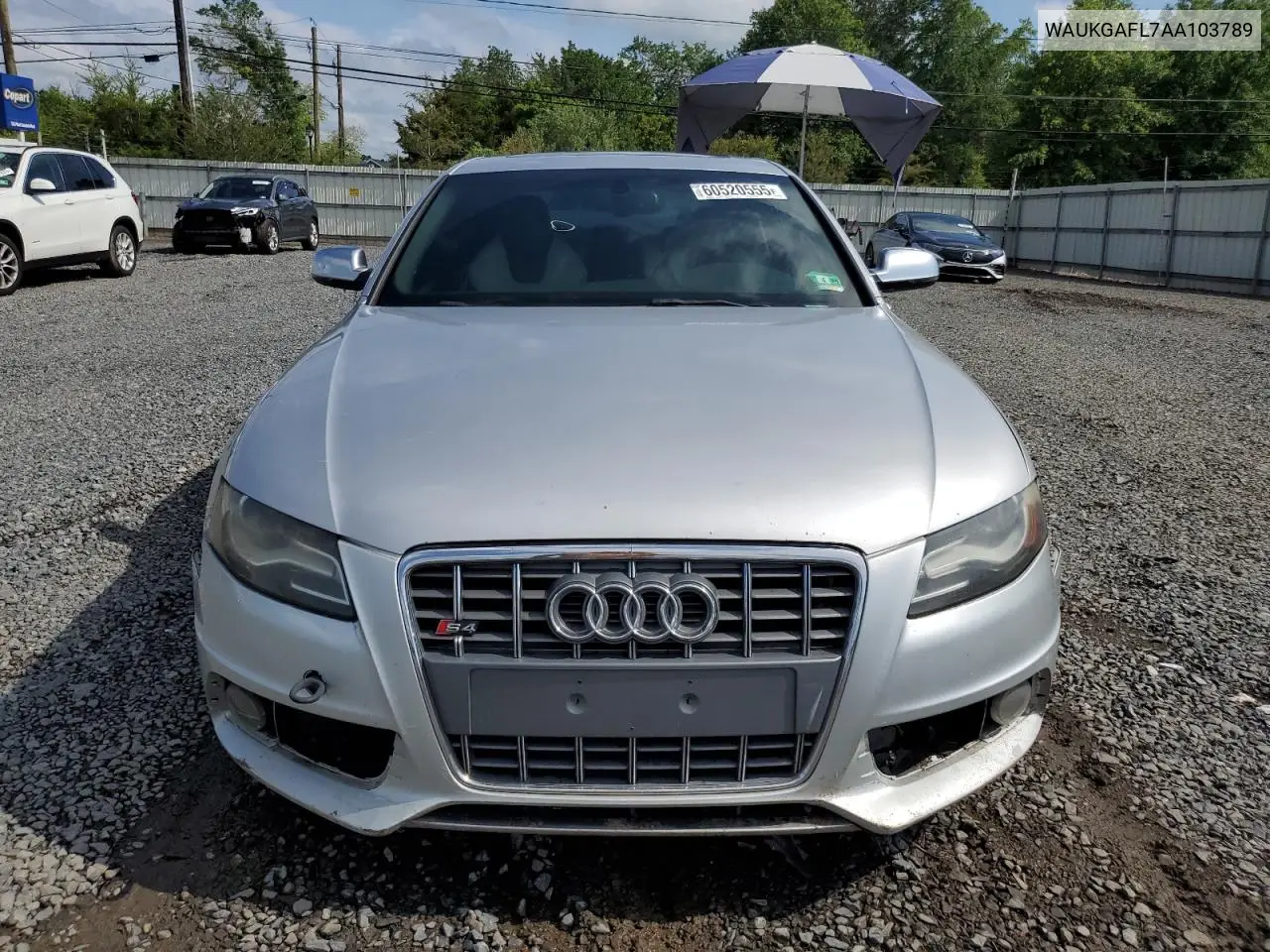 2010 Audi S4 Prestige VIN: WAUKGAFL7AA103789 Lot: 60520555