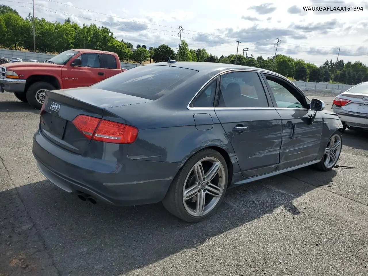 2010 Audi S4 Prestige VIN: WAUKGAFL4AA151394 Lot: 61215375