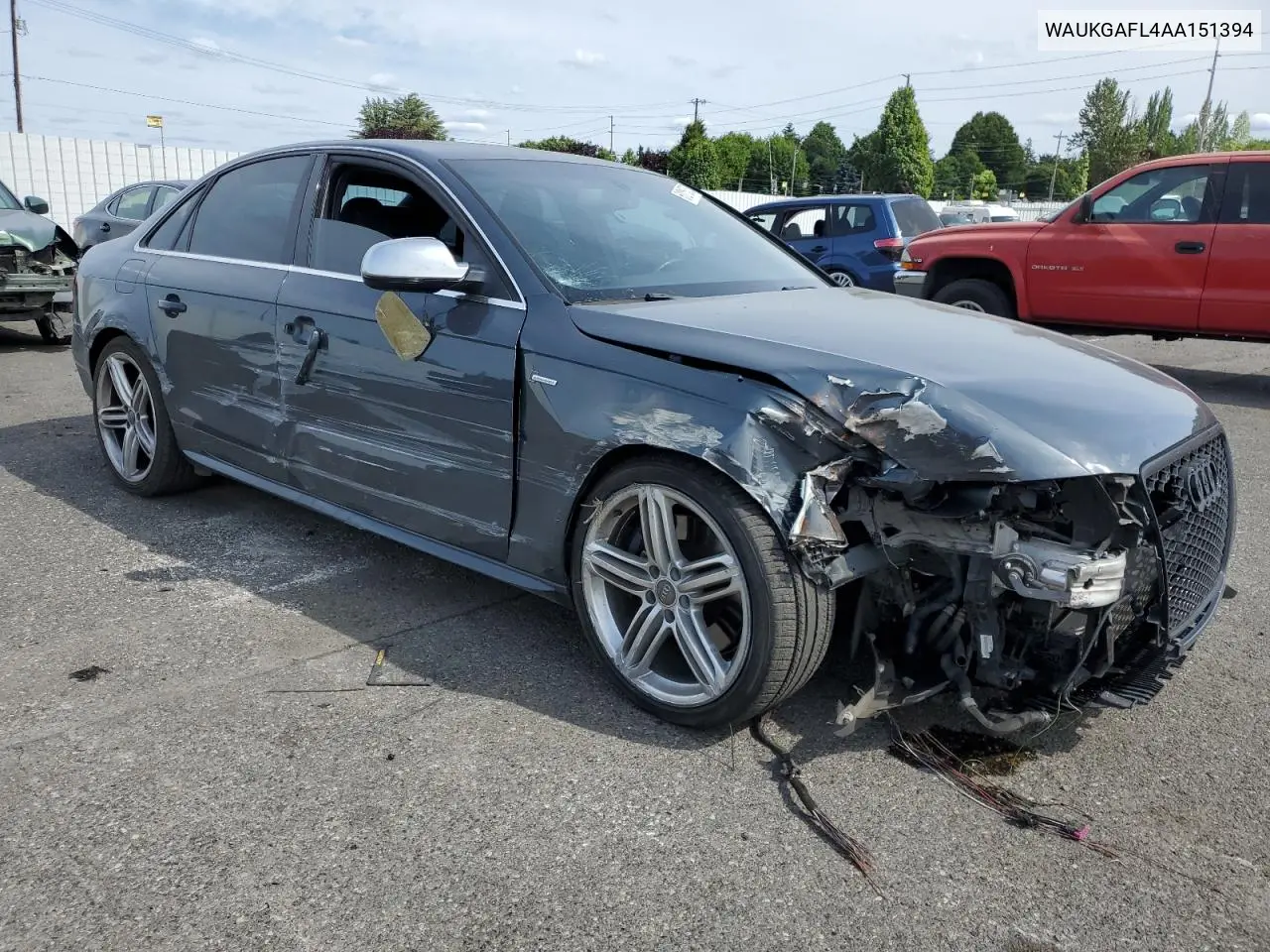2010 Audi S4 Prestige VIN: WAUKGAFL4AA151394 Lot: 61215375