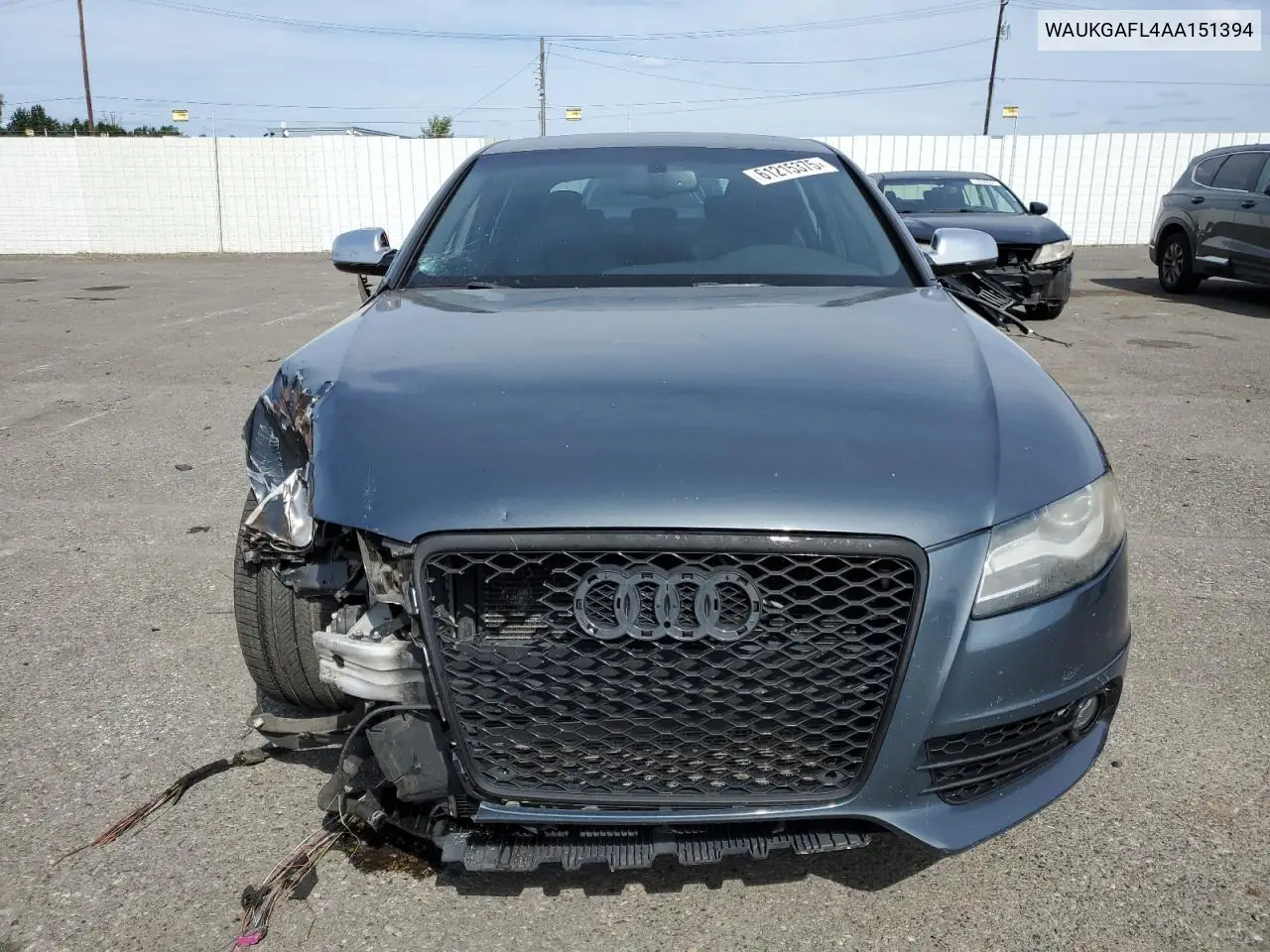 2010 Audi S4 Prestige VIN: WAUKGAFL4AA151394 Lot: 61215375
