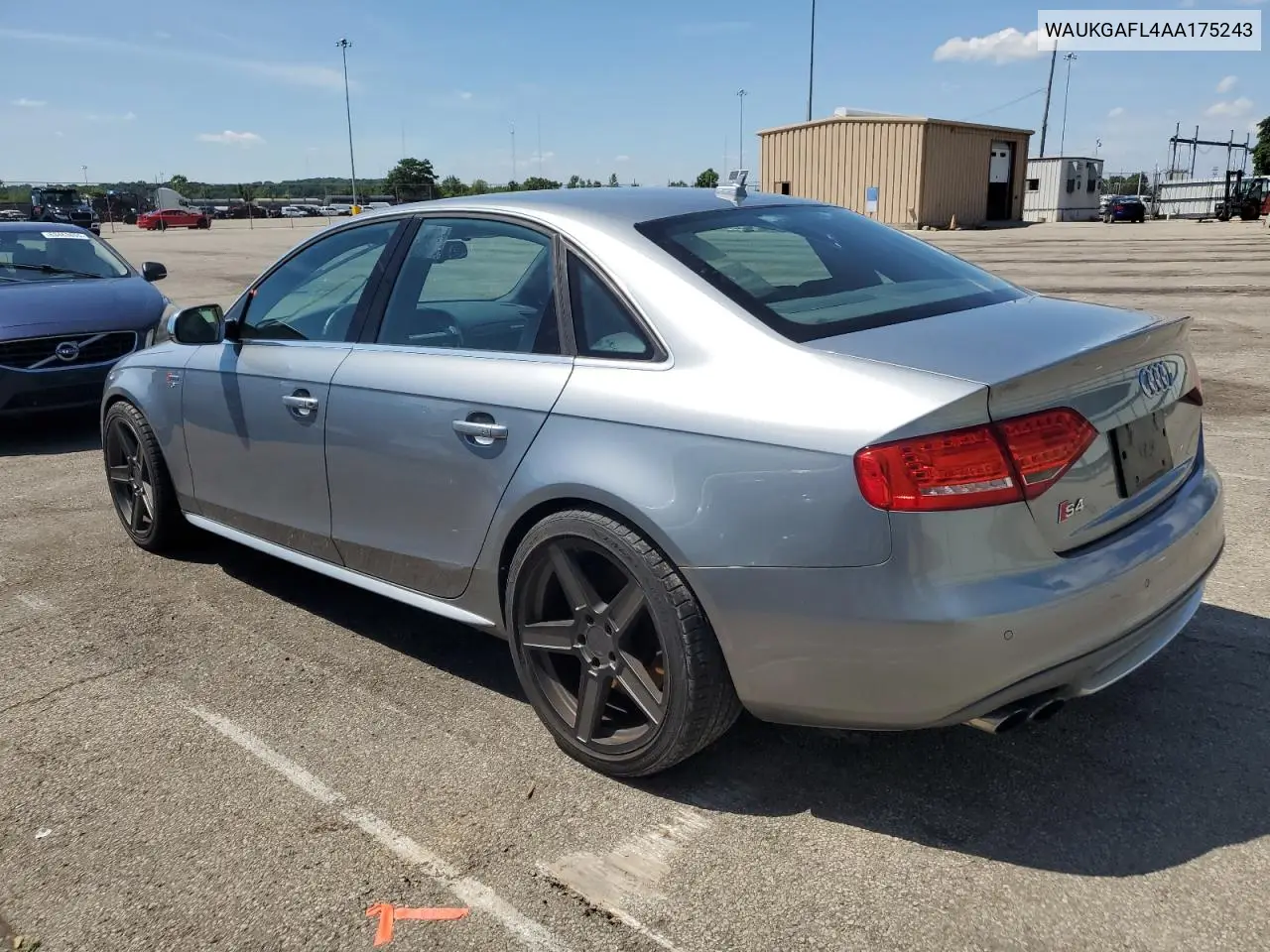 2010 Audi S4 Prestige VIN: WAUKGAFL4AA175243 Lot: 63451905