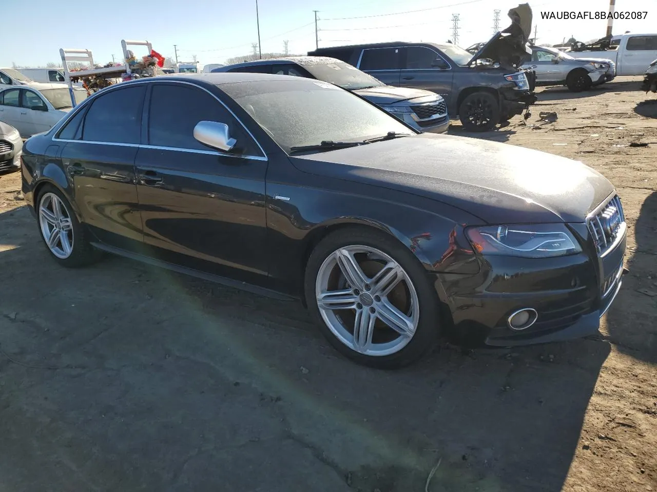 2011 Audi S4 Premium Plus VIN: WAUBGAFL8BA062087 Lot: 41582855