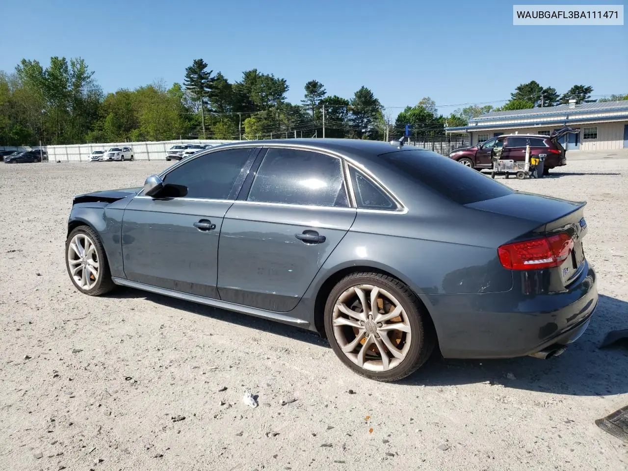 2011 Audi S4 Premium Plus VIN: WAUBGAFL3BA111471 Lot: 56199345