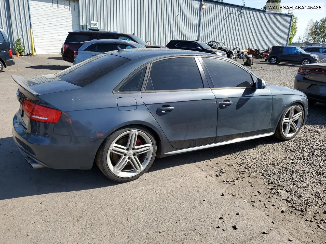 2011 Audi S4 Premium Plus VIN: WAUBGAFL4BA145435 Lot: 56221245