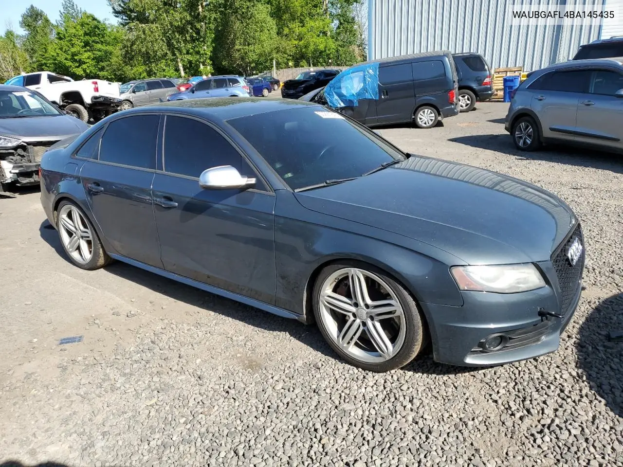 2011 Audi S4 Premium Plus VIN: WAUBGAFL4BA145435 Lot: 56221245