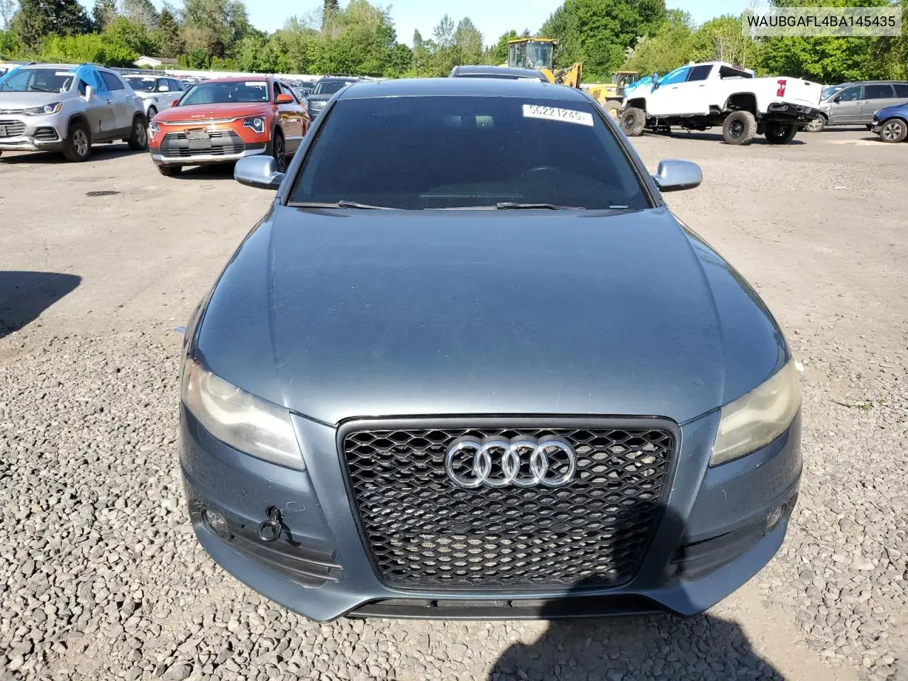 2011 Audi S4 Premium Plus VIN: WAUBGAFL4BA145435 Lot: 56221245