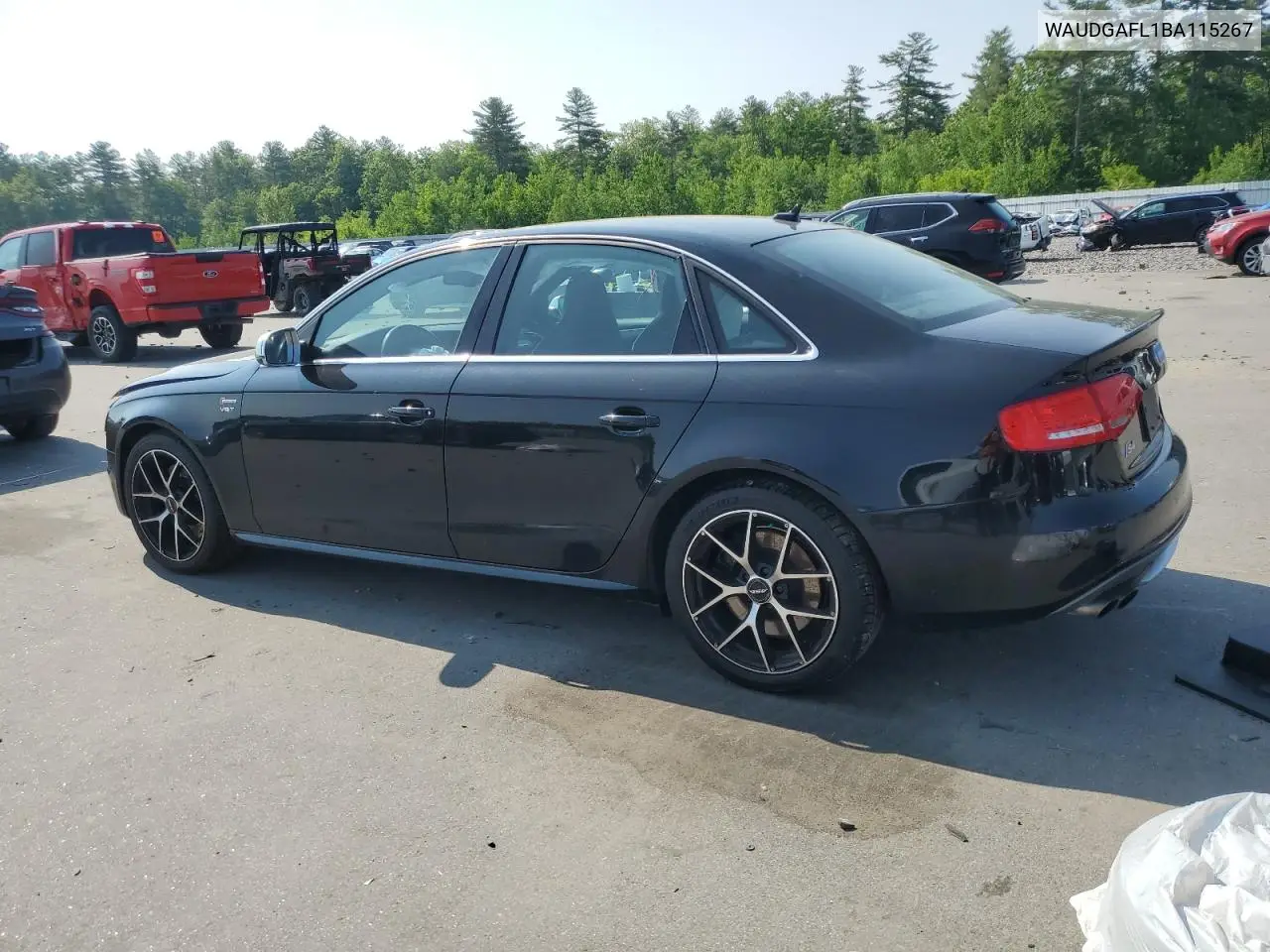 2011 Audi S4 Premium Plus VIN: WAUDGAFL1BA115267 Lot: 59183465