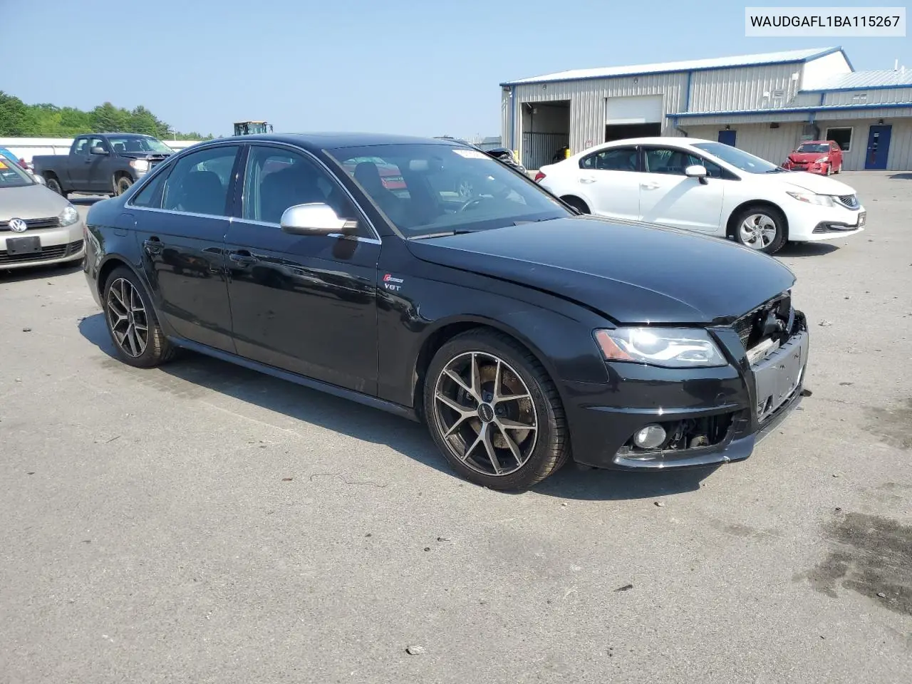 2011 Audi S4 Premium Plus VIN: WAUDGAFL1BA115267 Lot: 59183465