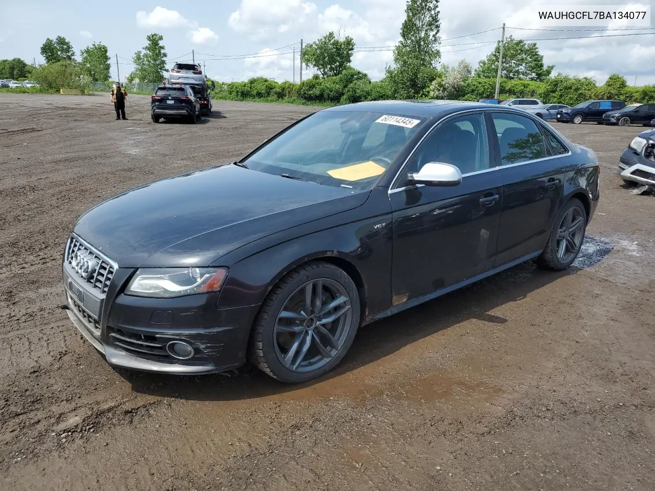 2011 Audi S4 Premium VIN: WAUHGCFL7BA134077 Lot: 60114345