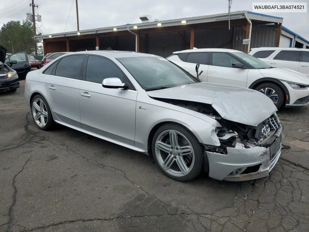 2011 Audi S4 Premium Plus VIN: WAUBGAFL3BA074521 Lot: 61357775