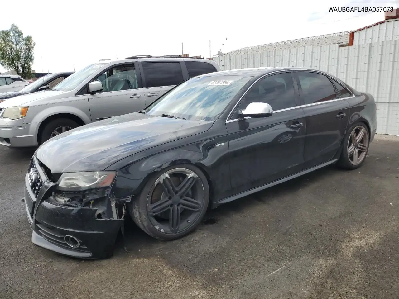 2011 Audi S4 Premium Plus VIN: WAUBGAFL4BA057078 Lot: 62767385