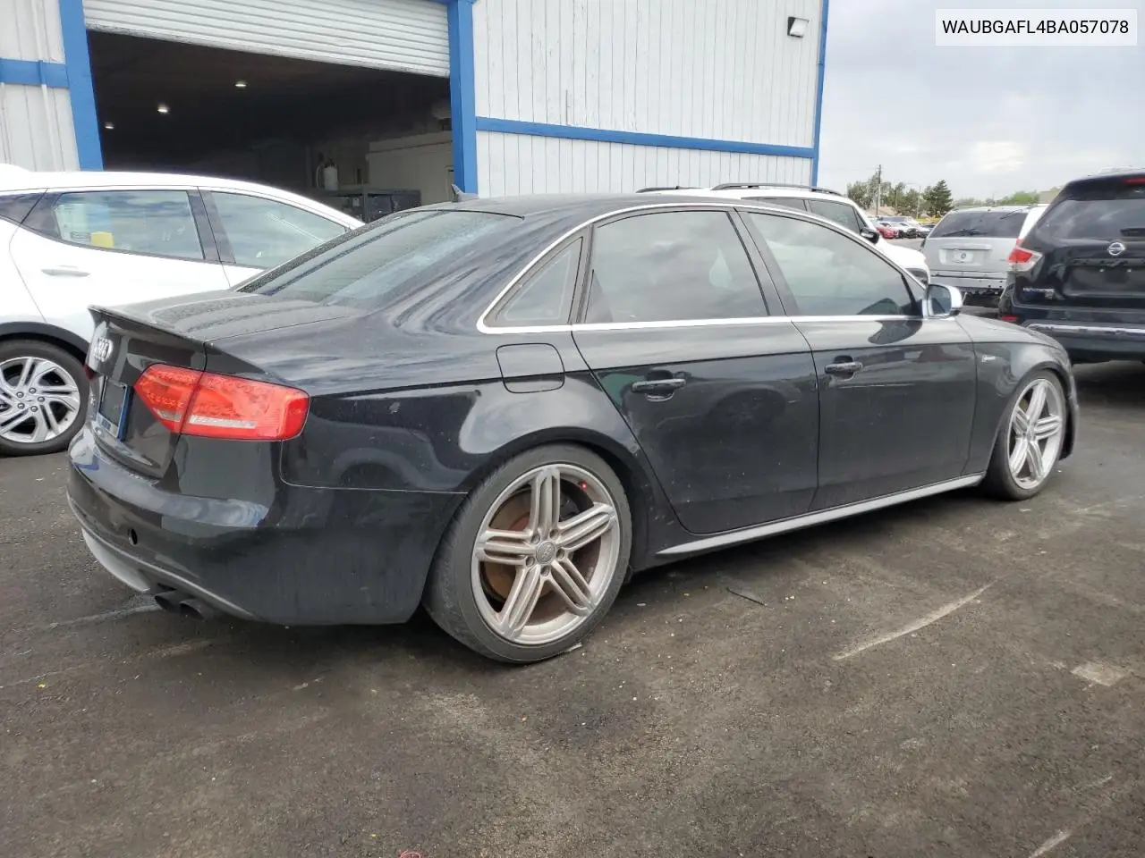 2011 Audi S4 Premium Plus VIN: WAUBGAFL4BA057078 Lot: 62767385