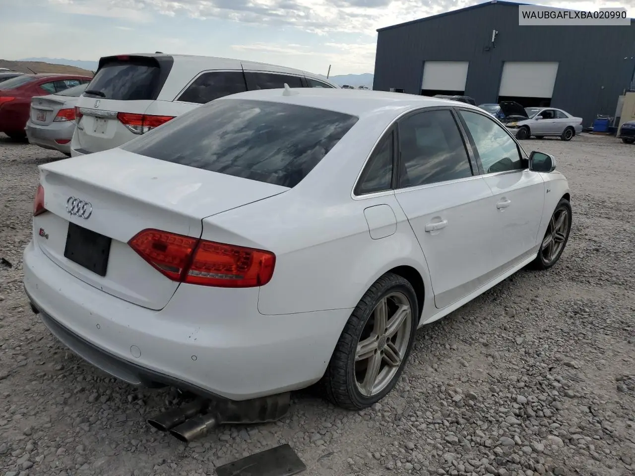 2011 Audi S4 Premium Plus VIN: WAUBGAFLXBA020990 Lot: 63064195