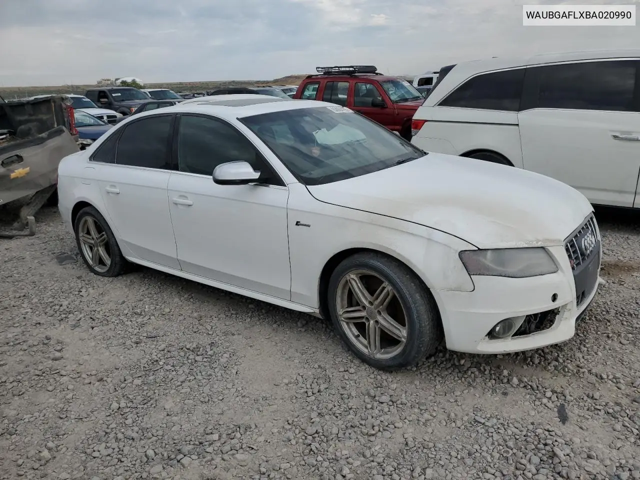 2011 Audi S4 Premium Plus VIN: WAUBGAFLXBA020990 Lot: 63064195