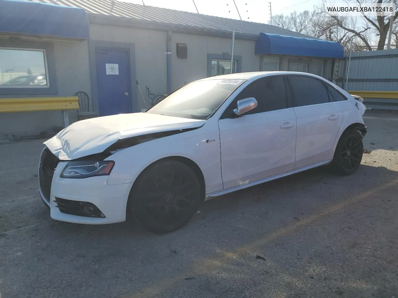 2011 Audi S4 Premium Plus VIN: WAUBGAFLXBA122418 Lot: 85320194