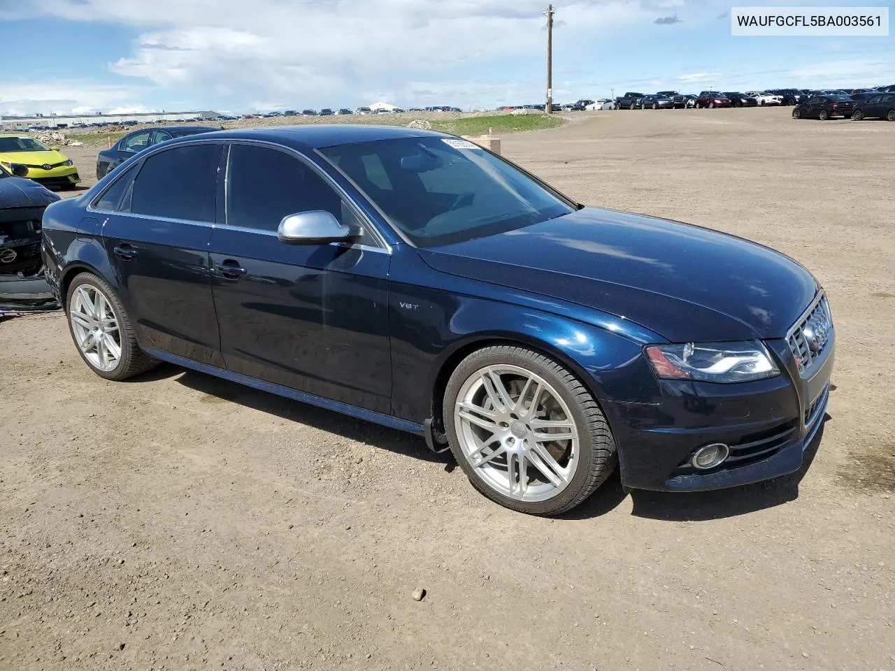 2011 Audi S4 Premium VIN: WAUFGCFL5BA003561 Lot: 88504435