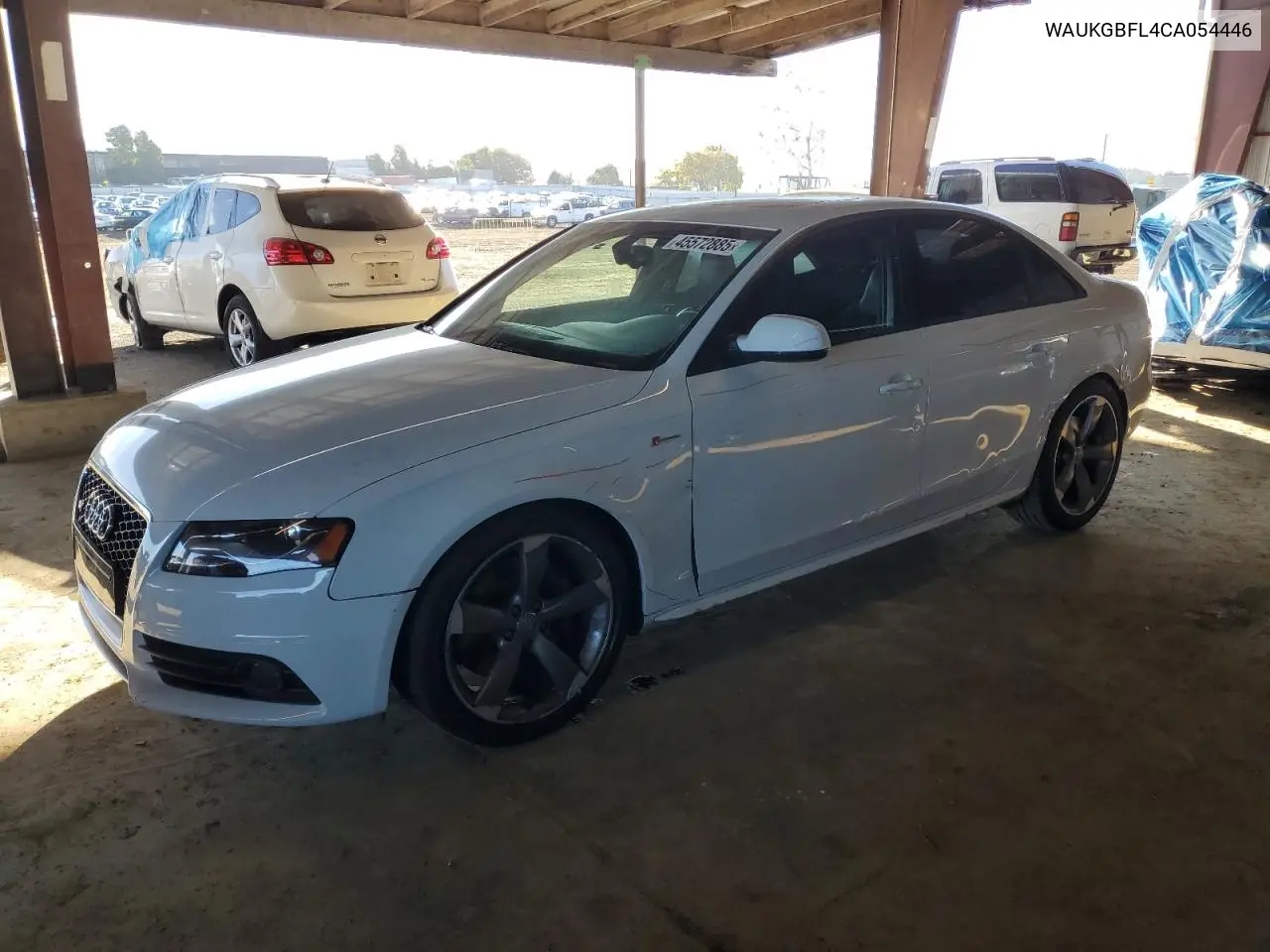 2012 Audi S4 Prestige VIN: WAUKGBFL4CA054446 Lot: 45572885