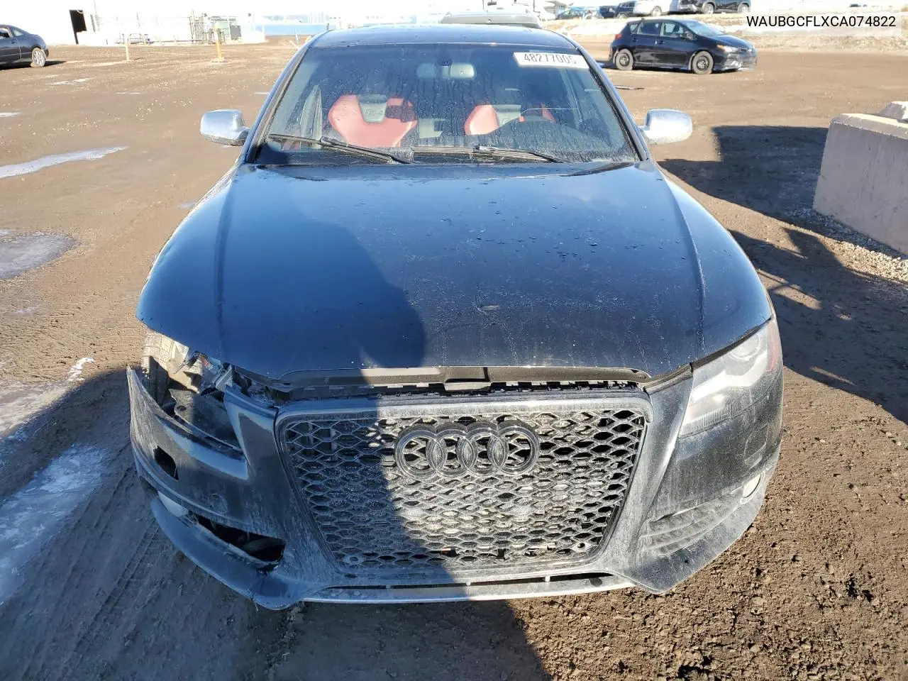 2012 Audi S4 Premium Plus VIN: WAUBGCFLXCA074822 Lot: 48277005