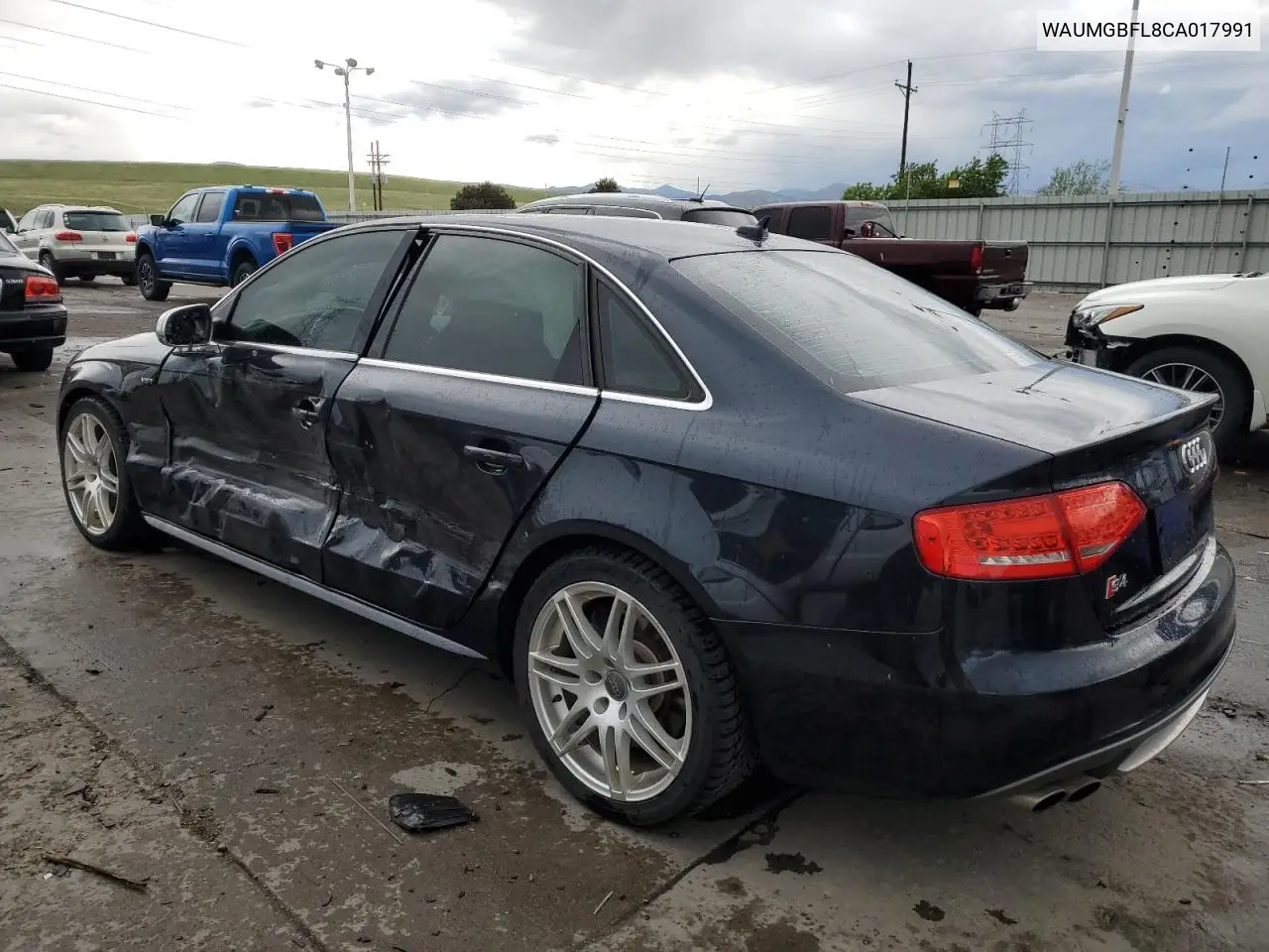 2012 Audi S4 Prestige VIN: WAUMGBFL8CA017991 Lot: 55174865