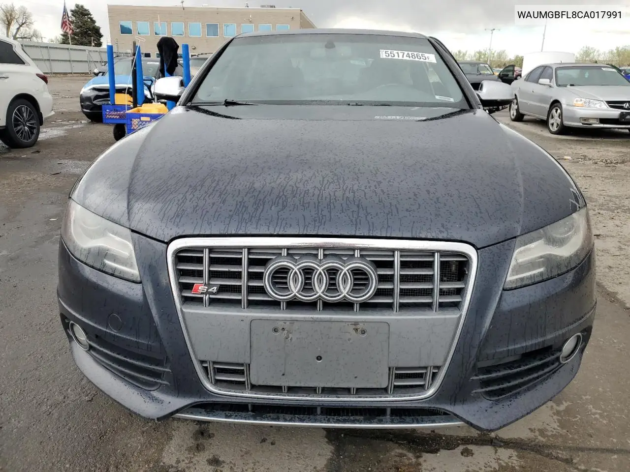 2012 Audi S4 Prestige VIN: WAUMGBFL8CA017991 Lot: 55174865