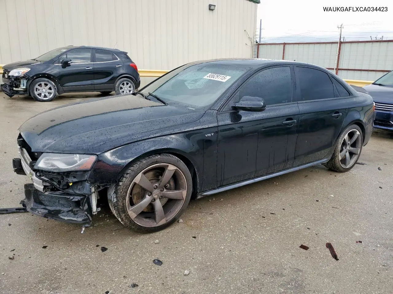 2012 Audi S4 Prestige VIN: WAUKGAFLXCA034423 Lot: 55629115