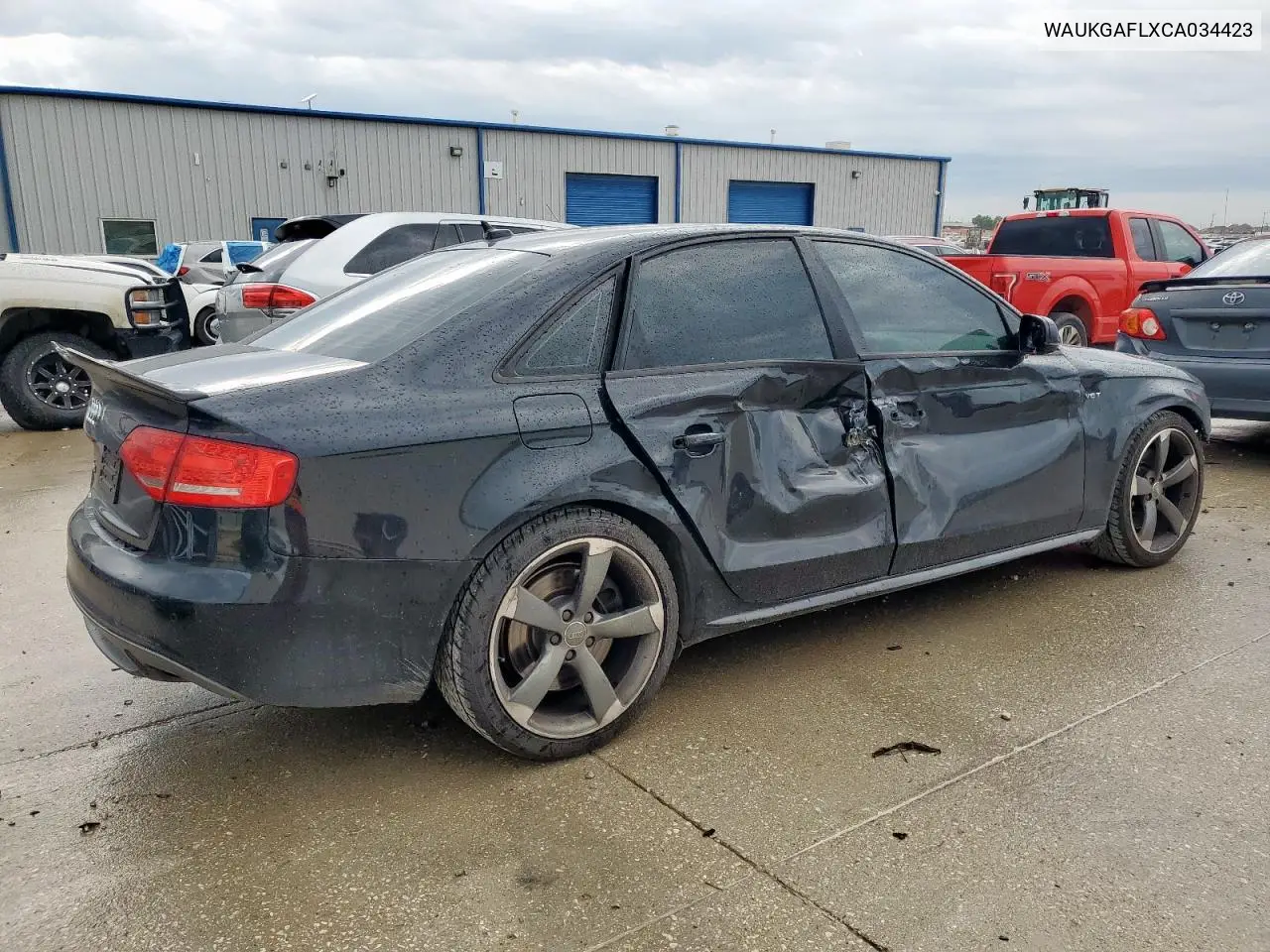 2012 Audi S4 Prestige VIN: WAUKGAFLXCA034423 Lot: 55629115