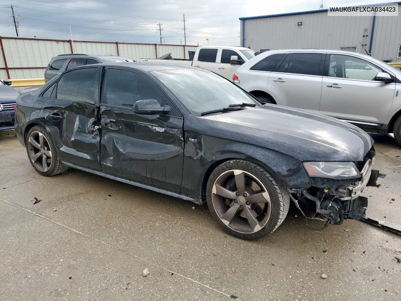 2012 Audi S4 Prestige VIN: WAUKGAFLXCA034423 Lot: 55629115