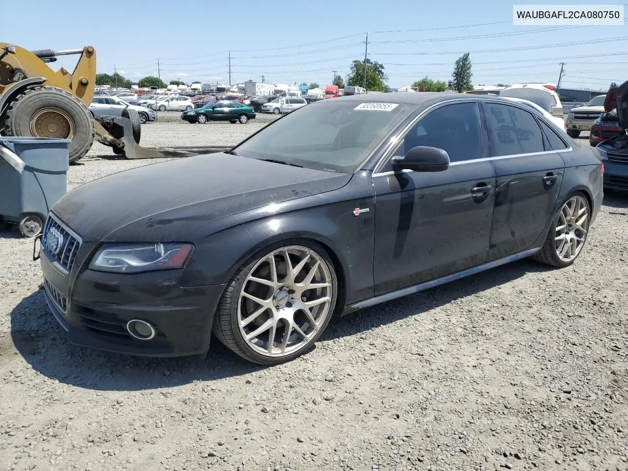 2012 Audi S4 Premium Plus VIN: WAUBGAFL2CA080750 Lot: 56068955