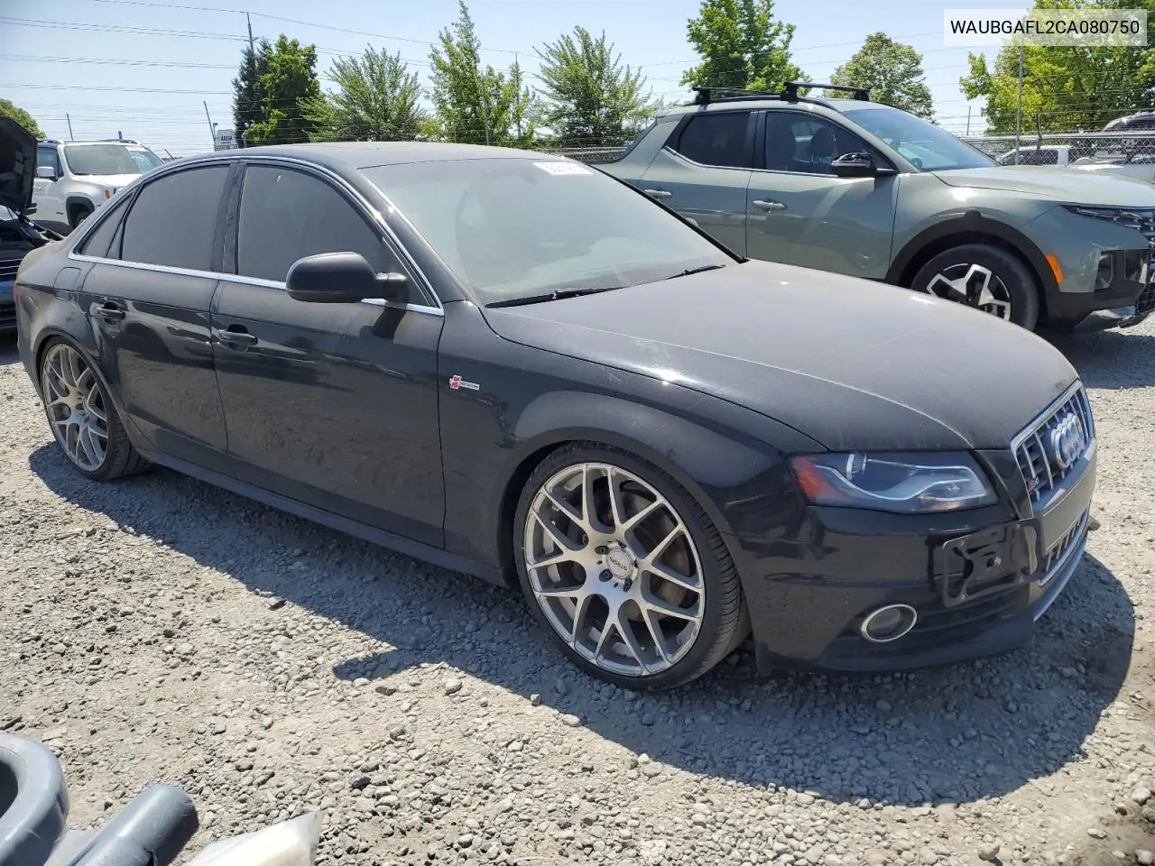2012 Audi S4 Premium Plus VIN: WAUBGAFL2CA080750 Lot: 56068955