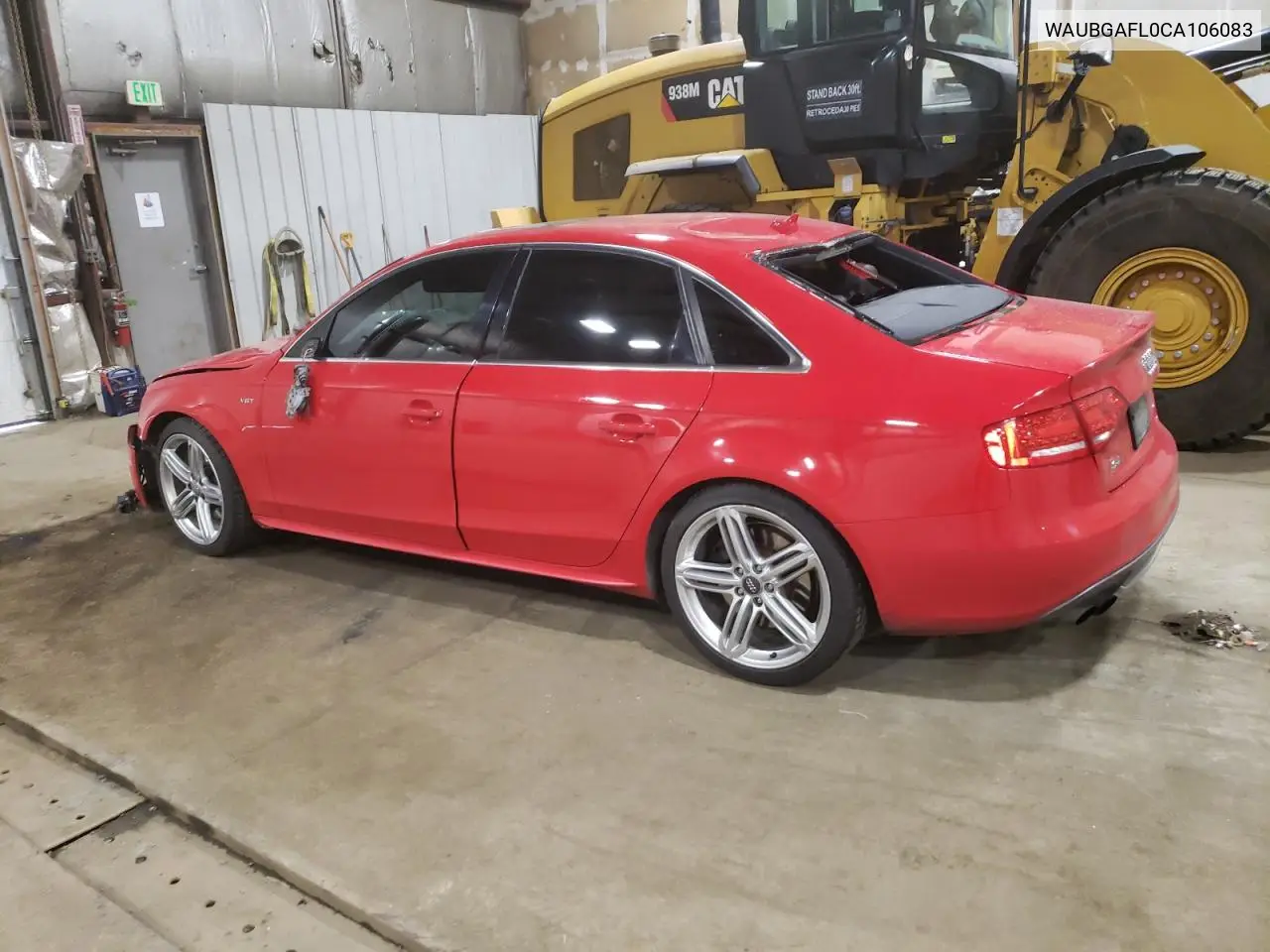 2012 Audi S4 Premium Plus VIN: WAUBGAFL0CA106083 Lot: 59405415