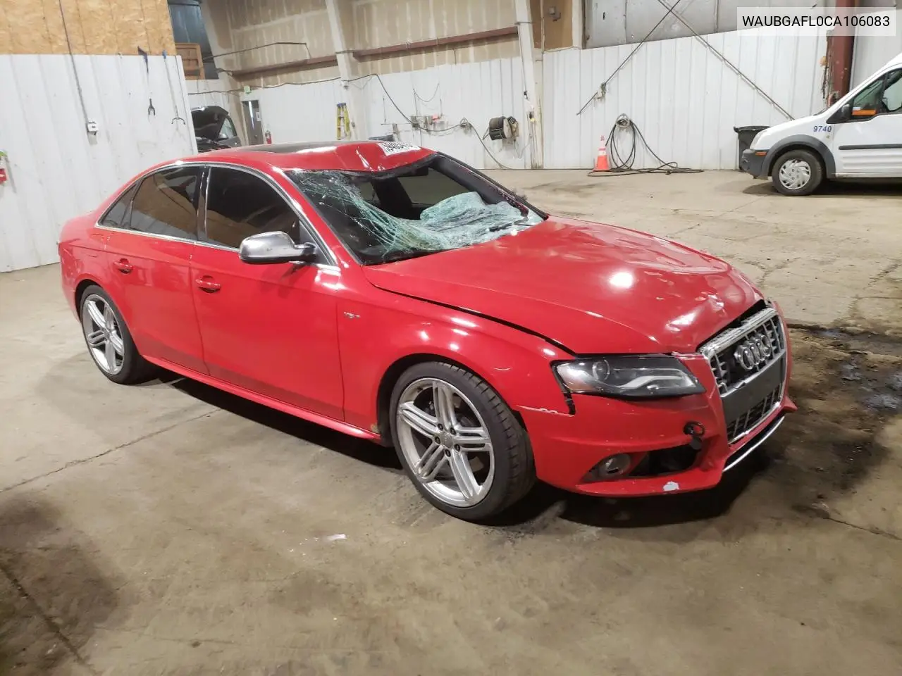 2012 Audi S4 Premium Plus VIN: WAUBGAFL0CA106083 Lot: 59405415