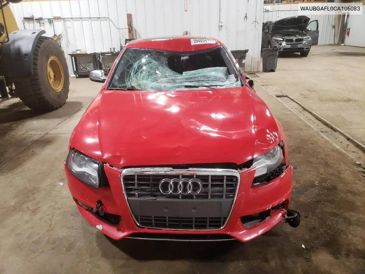2012 Audi S4 Premium Plus VIN: WAUBGAFL0CA106083 Lot: 59405415
