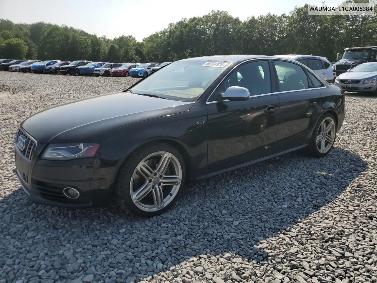 2012 Audi S4 Prestige VIN: WAUMGAFL1CA005384 Lot: 60704915