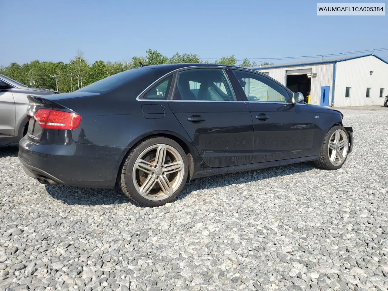2012 Audi S4 Prestige VIN: WAUMGAFL1CA005384 Lot: 60704915