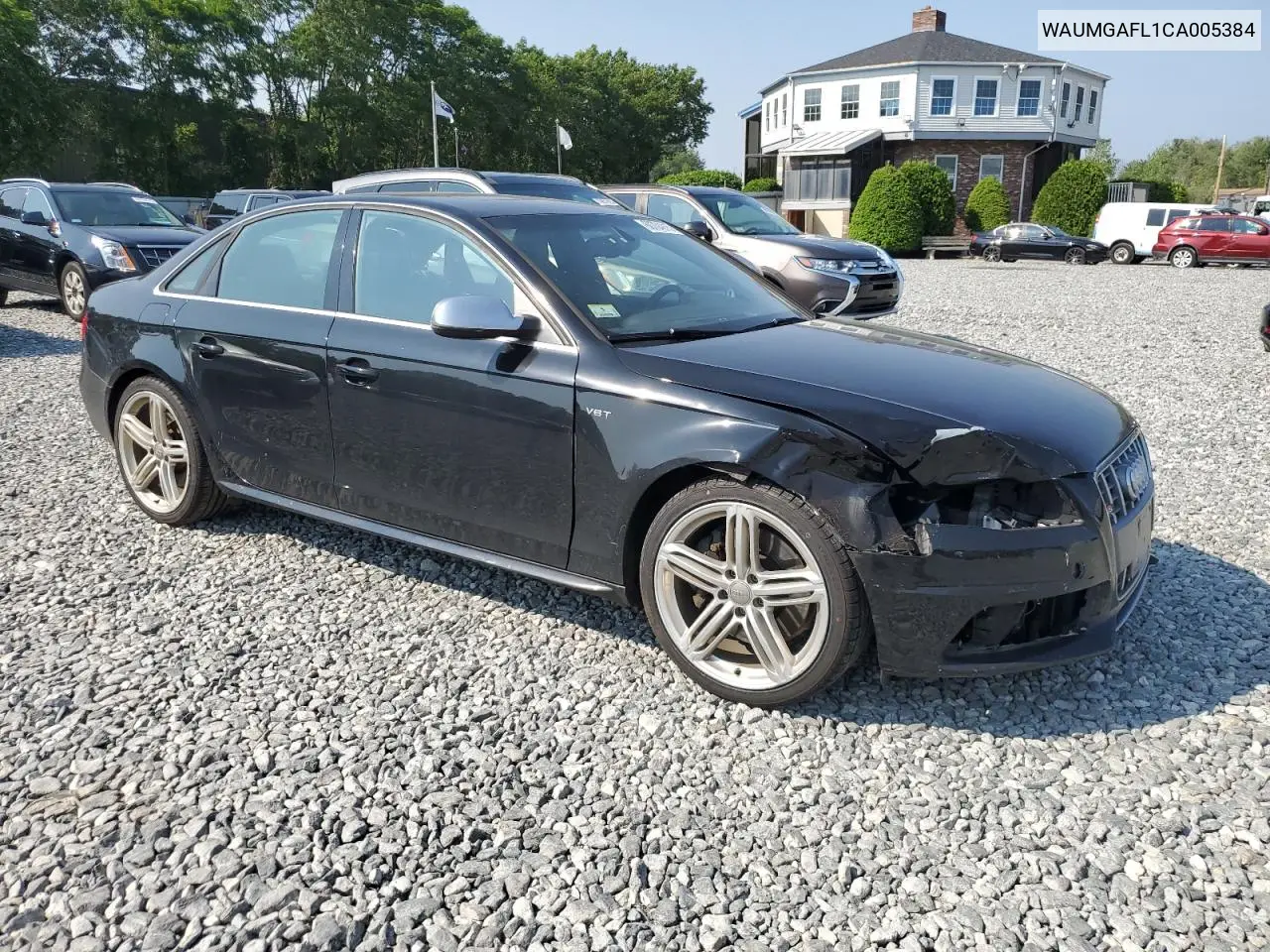 2012 Audi S4 Prestige VIN: WAUMGAFL1CA005384 Lot: 60704915