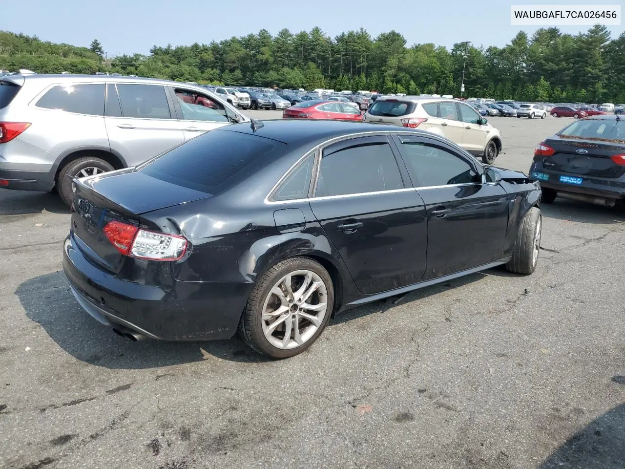 2012 Audi S4 Premium Plus VIN: WAUBGAFL7CA026456 Lot: 60753925