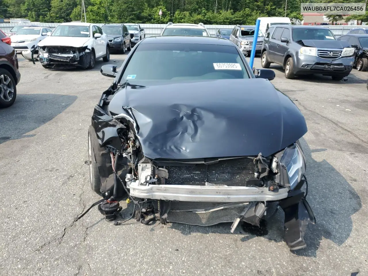 2012 Audi S4 Premium Plus VIN: WAUBGAFL7CA026456 Lot: 60753925