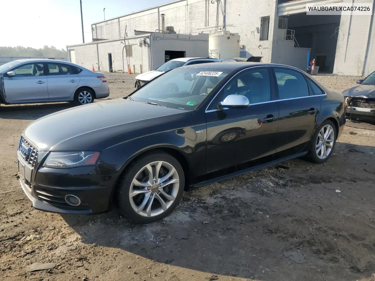 2012 Audi S4 Premium Plus VIN: WAUBGAFLXCA074226 Lot: 62408225