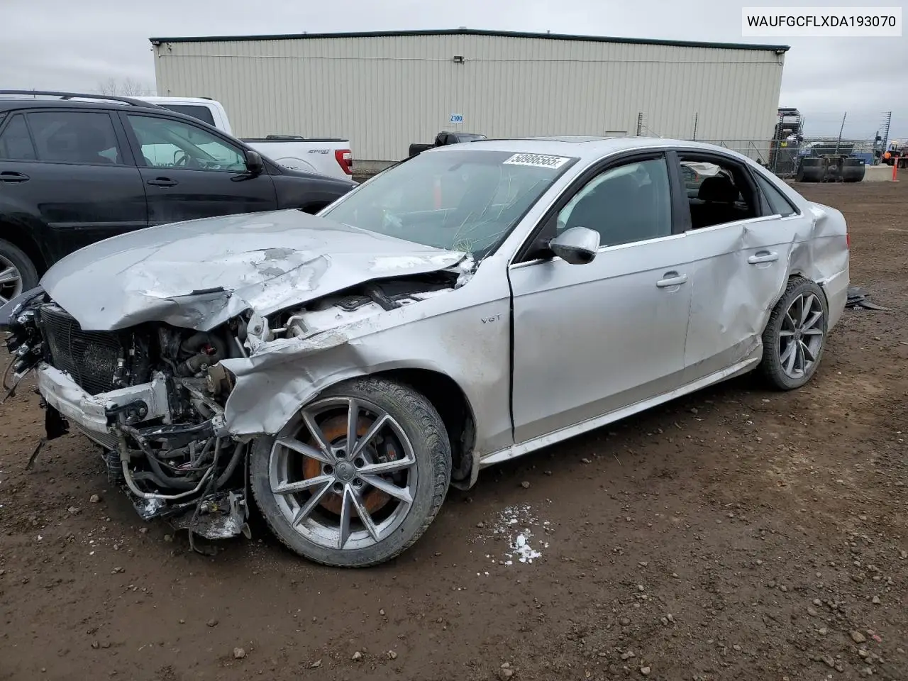 2013 Audi S4 Premium VIN: WAUFGCFLXDA193070 Lot: 50986565