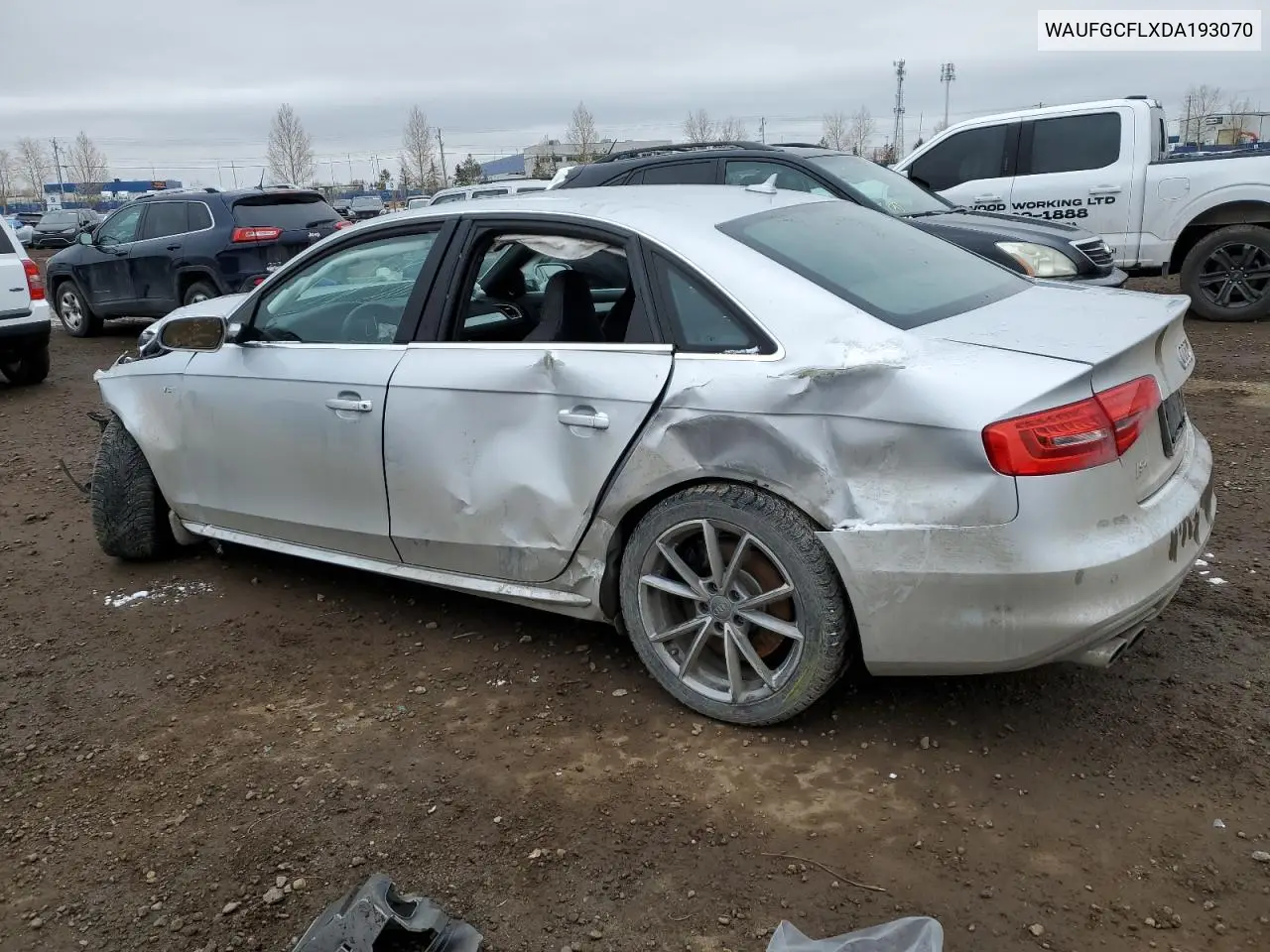 2013 Audi S4 Premium VIN: WAUFGCFLXDA193070 Lot: 50986565