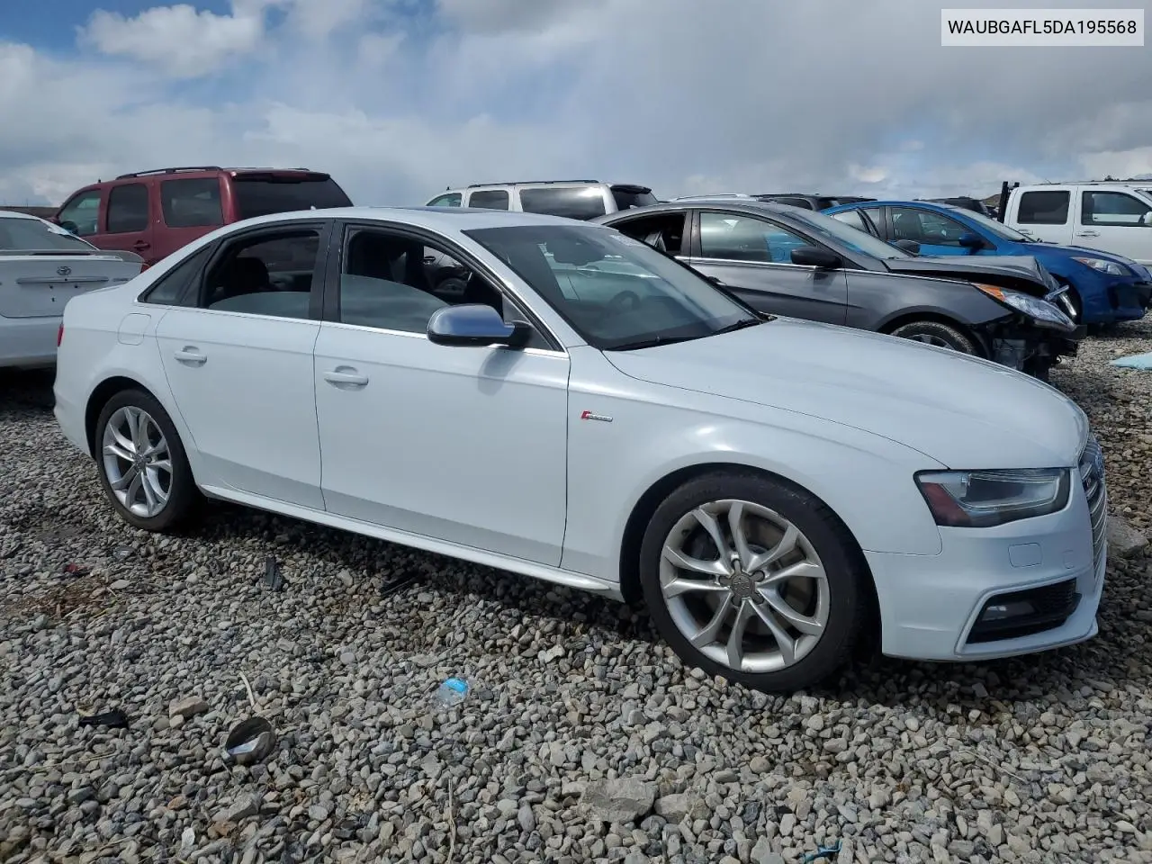 2013 Audi S4 Premium Plus VIN: WAUBGAFL5DA195568 Lot: 51332915