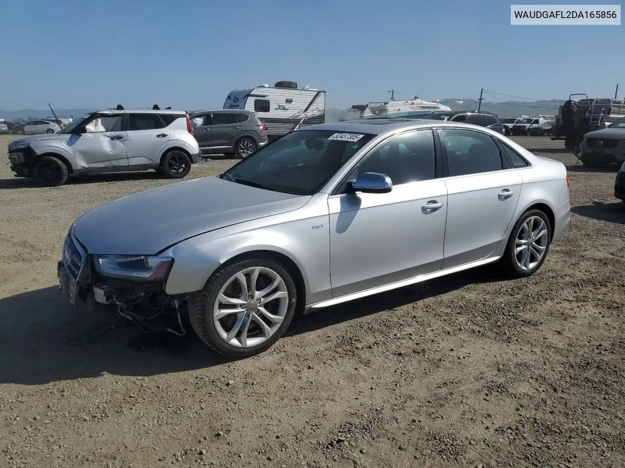 2013 Audi S4 Premium Plus VIN: WAUDGAFL2DA165856 Lot: 52457305