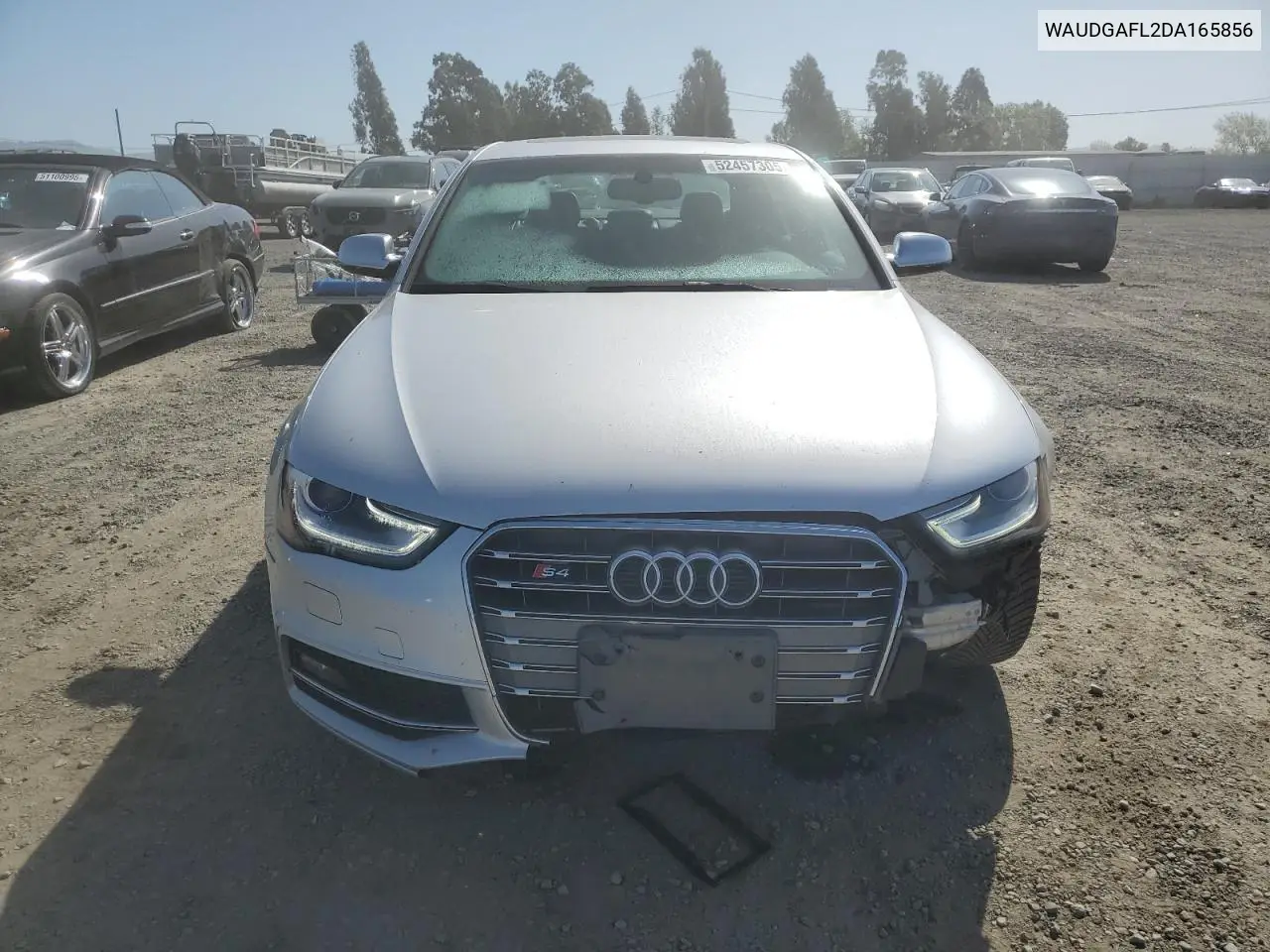 2013 Audi S4 Premium Plus VIN: WAUDGAFL2DA165856 Lot: 52457305